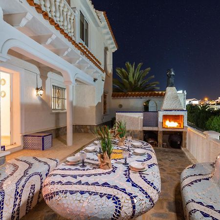 Fidalsa Grand Mediterranean Beachfront Villa Playa Flamenca Exterior photo