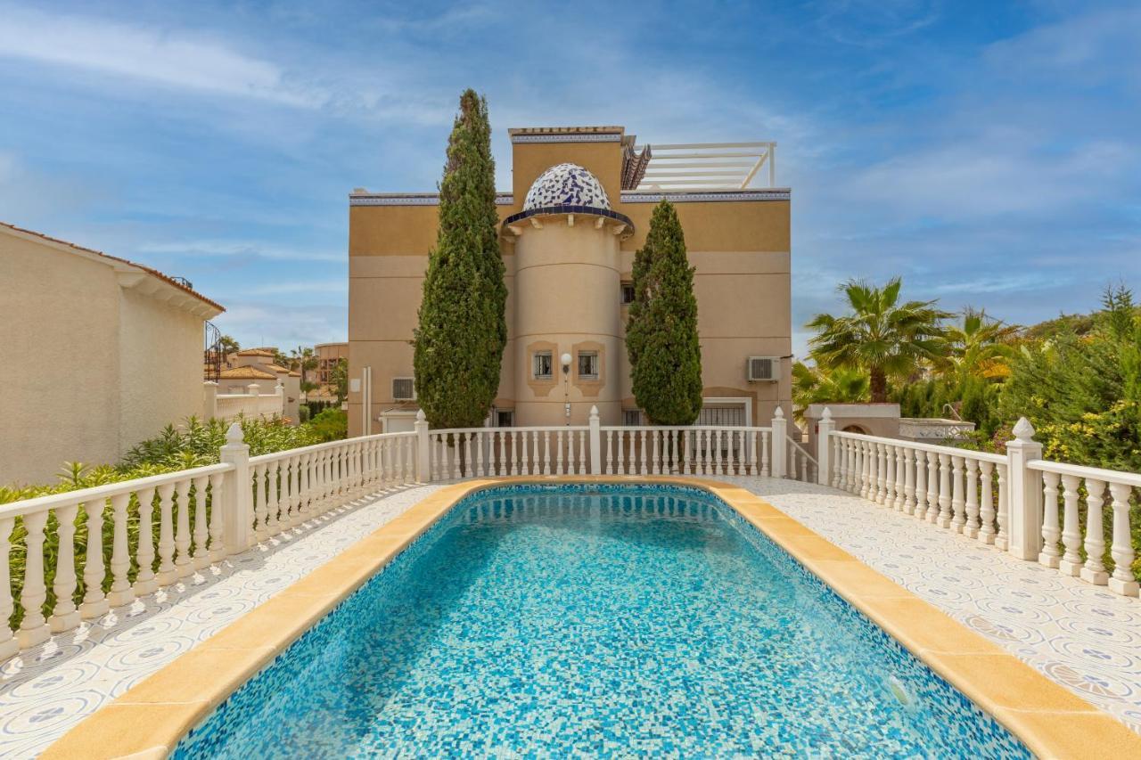 Fidalsa Grand Mediterranean Beachfront Villa Playa Flamenca Exterior photo