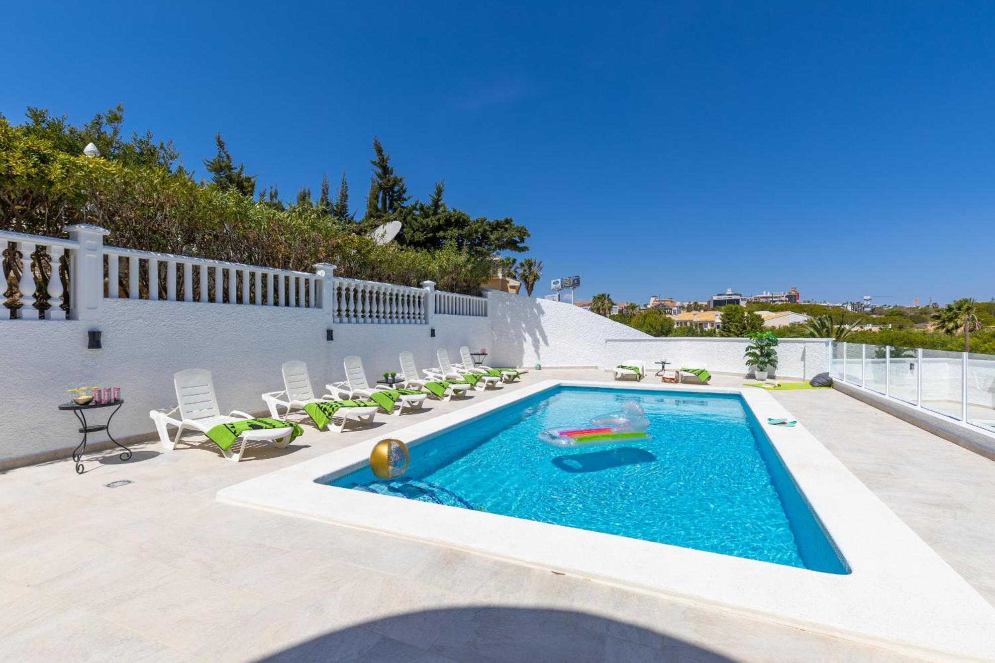 Fidalsa Grand Mediterranean Beachfront Villa Playa Flamenca Exterior photo